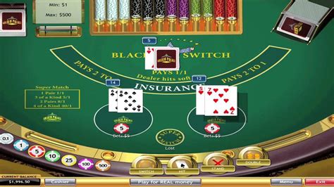 joaca blackjack switch Traditional blackjack rules apply other than the option to switch cards